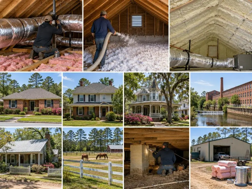 Attic Insulation & Air Sealing in Augusta, GA