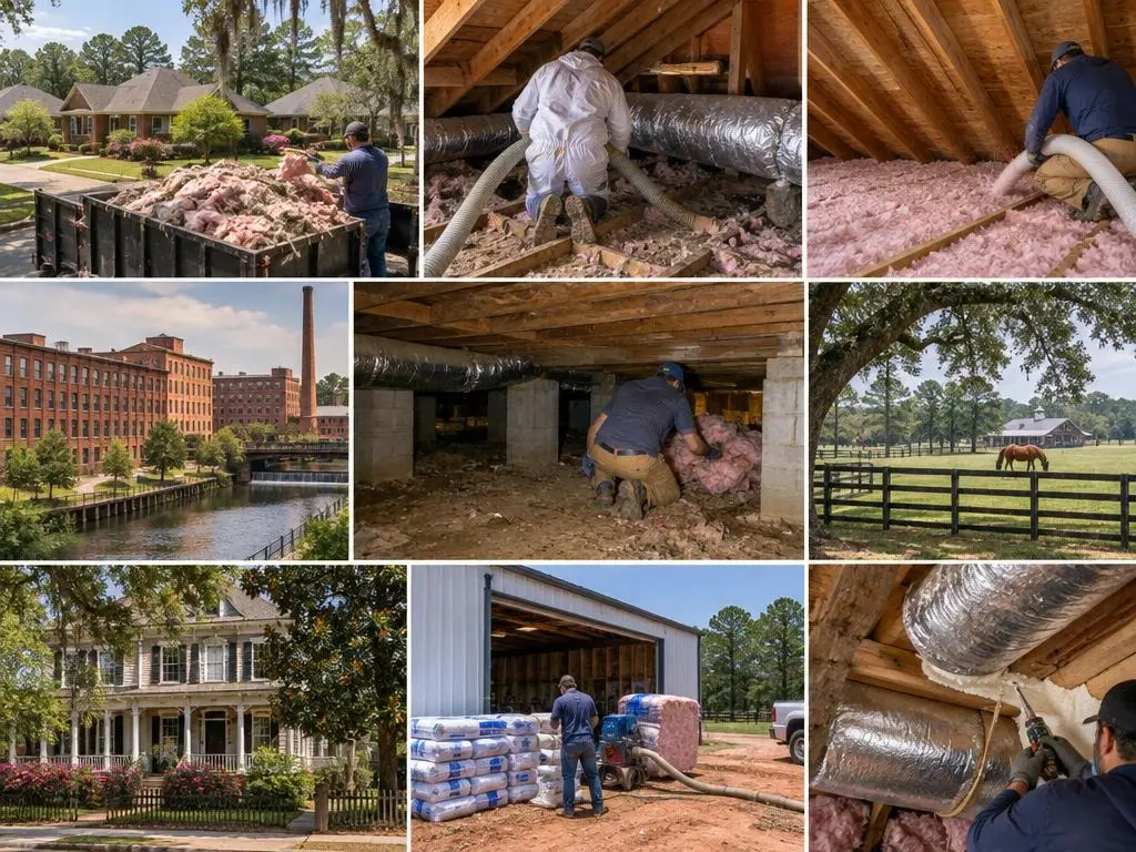 Insulation Removal & Replacement in Augusta, GA